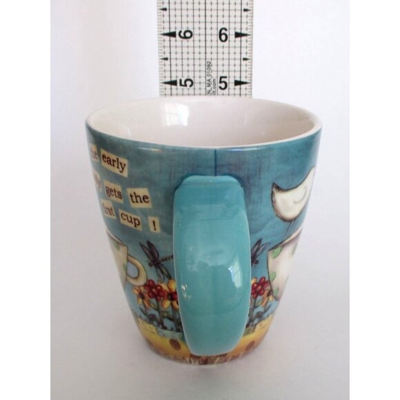 Lang The Early Birdy Gets The First Cup 16 oz Mug By Lisa Kaus - Picture 5 of 6